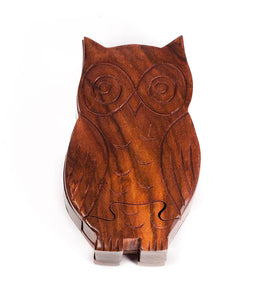 Owl Puzzle Box