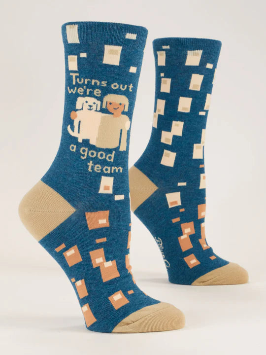 We're A Good Team Crew Socks