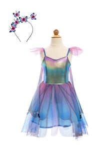 Butterfly Twirl Dress & Wings & Headband