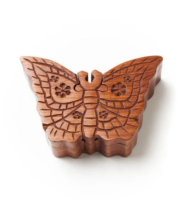 Butterfly Puzzle Box