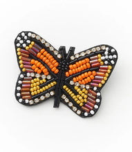 Load image into Gallery viewer, Bala Mani Beaded Butterfly Brooch Pin
