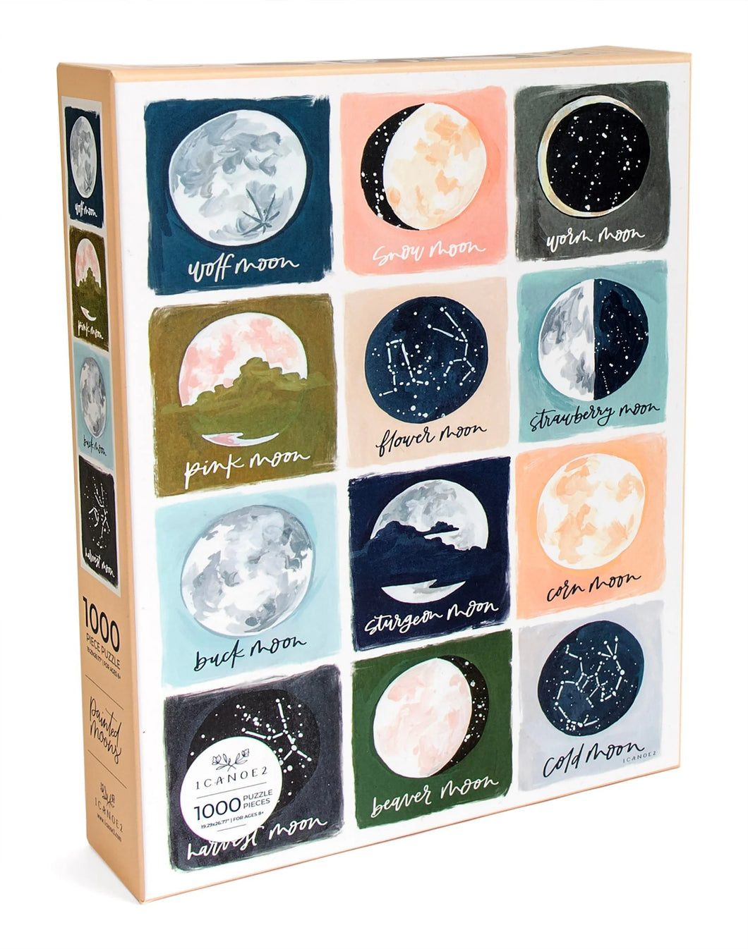 Painted Moons 1,000pc Puzzle