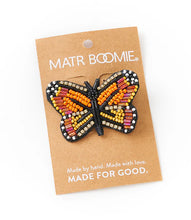 Load image into Gallery viewer, Bala Mani Beaded Butterfly Brooch Pin
