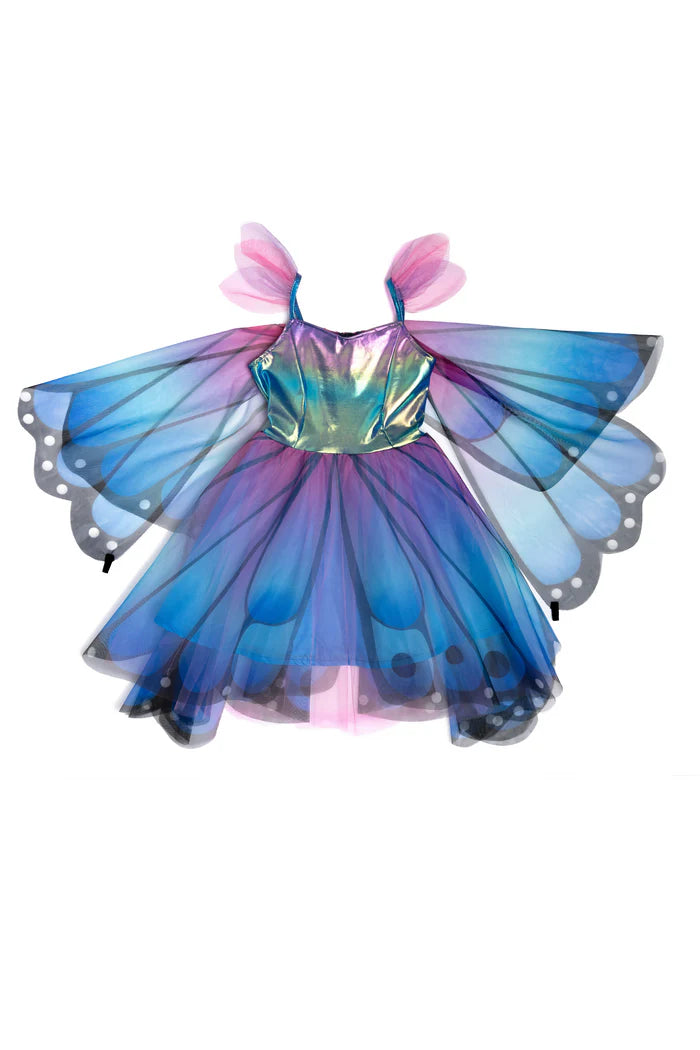 Butterfly Twirl Dress & Wings & Headband