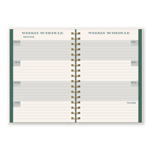 Load image into Gallery viewer, Nightshade Floral Daily Planner
