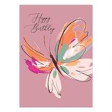 Load image into Gallery viewer, Butterfly Birthday Card
