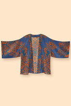 Load image into Gallery viewer, Denim Tapestry Kimono Jacket
