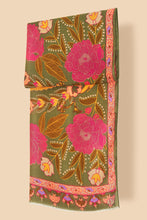 Load image into Gallery viewer, Folk Floral Roses Print Scarf
