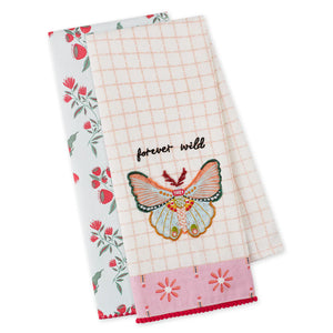 Bali Butterfly Dishtowel Set of 2