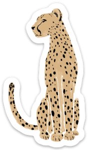 Cheetah Sticker