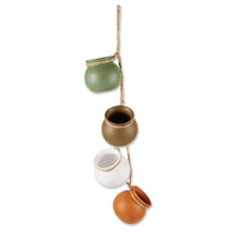 Load image into Gallery viewer, Neutral Garden Dangling Mini Pots
