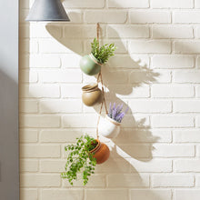 Load image into Gallery viewer, Neutral Garden Dangling Mini Pots
