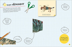 The Ultimate Sticker Book: Dinosaurs