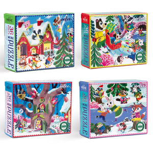 Woodland Holiday Mini Puzzles