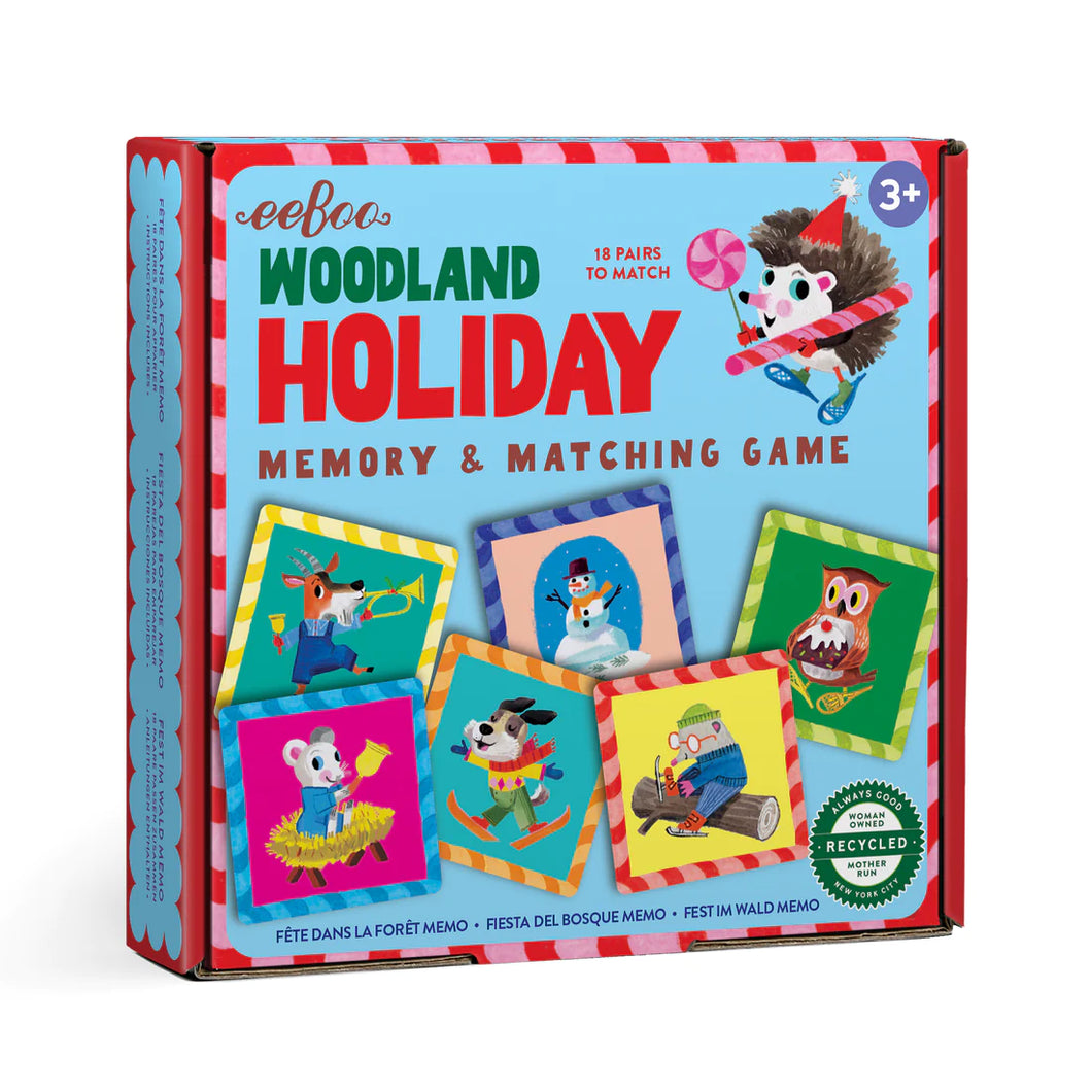 Woodland Holiday Memory & Matching Game