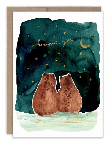 Bear Couple Anniversary Card