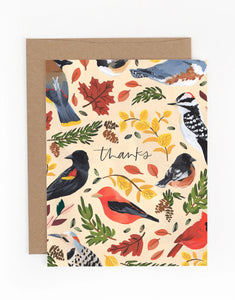 Bird Thank You Card