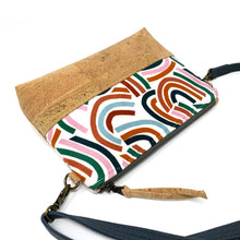 Load image into Gallery viewer, Sky Show Organic and Cork Mini Crossbody
