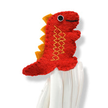 Load image into Gallery viewer, Felted Dino Finger Puppet Pack
