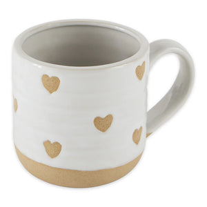 Hearts Relief Mug