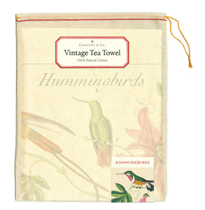 Hummingbirds Tea Towel