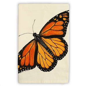 Monarch Metamorphosis Butterfly Tea Towel